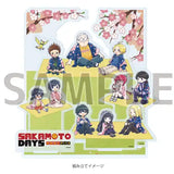 プレミアムアクリルジオラマプレート SAKAMOTO DAYS 03 花見Ver.(グラフアートイラスト)(亞加力立牌)※不設寄送《25年7月預定》 4582793586092