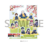 プレミアムアクリルジオラマプレート SAKAMOTO DAYS 03 花見Ver.(グラフアートイラスト)(亞加力立牌)※不設寄送《25年7月預定》 4582793586092