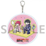 デカアクリルキーホルダー SAKAMOTO DAYS 06 陸少糖&陸無糖 花見Ver.(グラフアートイラスト)(亞加力鎖匙扣)※不設寄送《25年7月預定》 4582793586122
