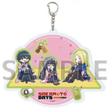 デカアクリルキーホルダー SAKAMOTO DAYS 07 南雲&神々廻&大佛 花見Ver.(グラフアートイラスト)(亞加力鎖匙扣)※不設寄送《25年7月預定》 4582793586139