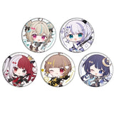 缶バッジ Million Production 02 ロックVer.(ミニキャライラスト)(襟章)(全套5個入)※不設寄送《25年8月預定》 日版 全數$198 / ※不設寄送 / 25年6月30日