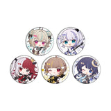缶バッジ Million Production 02 ロックVer.(ミニキャライラスト)(襟章)(全套5個入)※不設寄送《25年8月預定》 日版 全數$198 / ※不設寄送 / 25年6月30日
