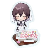 アクリルスタンドプレート 君のことが大大大大大好きな100人の彼女 09 銘戸芽衣(ミニキャライラスト)(亞加力立牌)※不設寄送《25年7月預定》 4582793593861
