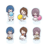 アクリルぷちスタンド 空色ユーティリティ 02 POP Artイラスト(亞加力立牌)(全套6個入)※不設寄送《25年6月預定》 4582793595223