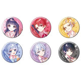 缶バッジ ウタイテ! 01 公式イラスト(襟章)(全套6個入)※不設寄送《25年6月預定》 4582793596442