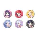 缶バッジ ウタイテ! 01 公式イラスト(襟章)(全套6個入)※不設寄送《25年6月預定》 4582793596442