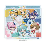 アクリルジオラマ ピアプロキャラクターズ 01 集合デザイン ペンキVer.(ミニキャライラスト)(亞加力立牌)※不設寄送《25年7月預定》 4582793597487
