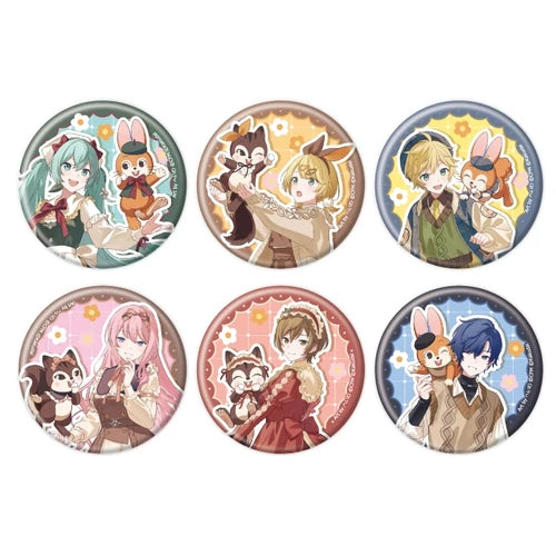 缶バッジ 初音ミク×クッピーラムネ 01 等身イラスト(襟章)(全套6個入)※不設寄送《25年9月預定》 日版 全數$228 / ※不設寄送 / 25年7月14日