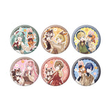 缶バッジ 初音ミク×クッピーラムネ 01 等身イラスト(襟章)(全套6個入)※不設寄送《25年9月預定》 日版 全數$228 / ※不設寄送 / 25年7月14日