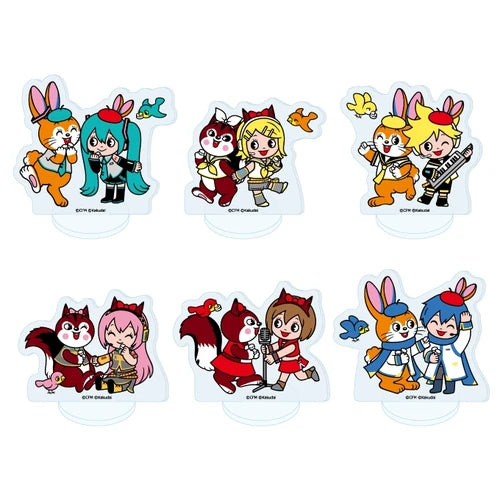 アクリルぷちスタンド 初音ミク×クッピーラムネ 01 デフォルメイラスト(亞加力立牌)(全套6個入)※不設寄送《25年9月預定》 日版 全數$368 / ※不設寄送 / 25年7月14日