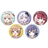 ホログラム缶バッジ(57mm) Million Production 02 制服風衣装Ver.(ミニキャライラスト)(襟章)(全套5個入)※不設寄送《25年8月預定》 4582793603621
