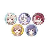 ホログラム缶バッジ(57mm) Million Production 02 制服風衣装Ver.(ミニキャライラスト)(襟章)(全套5個入)※不設寄送《25年8月預定》 4582793603621