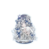 アクリルスタンド 望月けい×サンリオキャラクターズ 04 シナモロール(コラボイラスト)(亞加力立牌)※不設寄送《25年7月預定》 4582793611299