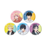 ホログラム缶バッジ(57mm) ウィッチウォッチ 01 公式イラスト(襟章)(全套5個入)※不設寄送《25年6月預定》 4582793619714