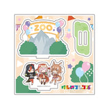 アクリルスタンドプレート けものフレンズ 01 タイパン&ニホンオオカミ&ヤンバルクイナ(POP Artイラスト)(亞加力立牌)※不設寄送《25年10月預定》 日版 全數$128 / ※不設寄送 / 25年8月18日