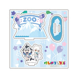 アクリルスタンドプレート けものフレンズ 02 カマイルカ&ホッキョクギツネ(POP Artイラスト)(亞加力立牌)※不設寄送《25年10月預定》 日版 全數$128 / ※不設寄送 / 25年8月18日