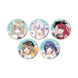 缶バッジ Million Production 03 夏デートVer.(描き起こしイラスト)(襟章)(全套5個入)※不設寄送《25年11月預定》 日版 全數$198 / ※不設寄送 / 25年9月15日