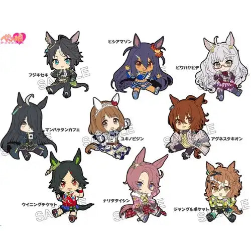 ウマ娘 プリティーダービー ぺたん娘 トレーディングラバーストラップ Vol.5(全套9個入)※不設寄送《25年3月預定》 4589499109365