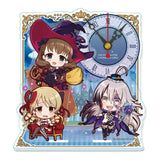 アイドルマスター シンデレラガールズ ぷちちょこ ミニアクリル置時計 アンダーザデスク Ver.(亞加力立牌時鐘)※不設寄送《24年2月預定》 4589830072174