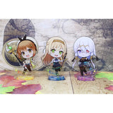 ライザのアトリエ -常闇の女王と秘密の隠れ家- ぷちちょこアクリルスタンド クラウディア・バレンツ(亞加力立牌)※不設寄送《24年2月預定》 4589830073409