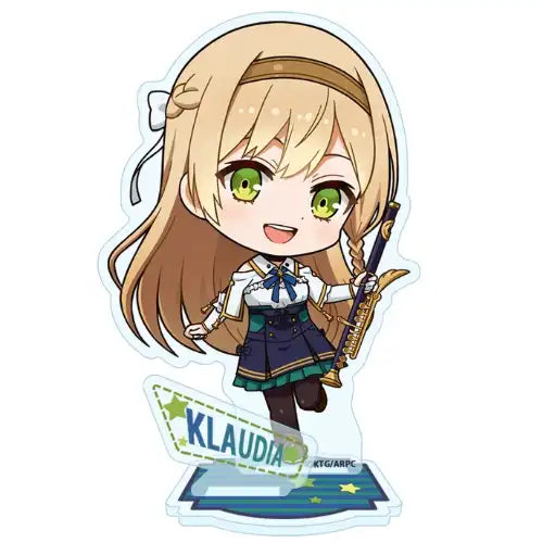 ライザのアトリエ -常闇の女王と秘密の隠れ家- ぷちちょこアクリルスタンド クラウディア・バレンツ(亞加力立牌)※不設寄送《24年2月預定》 4589830073409