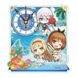 ライザのアトリエ -常闇の女王と秘密の隠れ家- ぷちちょこミニアクリル置時計 水着Ver.(亞加力立牌時鐘)※不設寄送《24年2月預定》 4589830073492