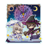 ガールズ&パンツァー 最終章 ぷちちょこミニアクリル置時計 西住まほ&逸見エリカ 魔女Ver.(亞加力立牌時鐘)※不設寄送《24年1月預定》 4589830073775