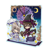 ガールズ&パンツァー 最終章 ぷちちょこミニアクリル置時計 西住まほ&逸見エリカ 魔女Ver.(亞加力立牌時鐘)※不設寄送《24年1月預定》 4589830073775