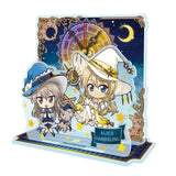 ガールズ&パンツァー 最終章 ぷちちょこミニアクリル置時計 ダージリン&島田愛里寿 魔女Ver.(亞加力立牌時鐘)※不設寄送《24年1月預定》 4589830073782