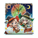 ガールズ&パンツァー 最終章 ぷちちょこミニアクリル置時計 ケイ&アンチョビ 魔女Ver.(亞加力立牌時鐘)※不設寄送《24年1月預定》 4589830073799