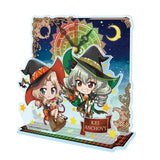 ガールズ&パンツァー 最終章 ぷちちょこミニアクリル置時計 ケイ&アンチョビ 魔女Ver.(亞加力立牌時鐘)※不設寄送《24年1月預定》 4589830073799