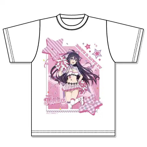 デート・ア・ライブIV 描き下ろし グラフィックTシャツ 夜刀神十香 チアガール※不設寄送《24年4月預定》 4589830075045