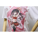 デート・ア・ライブIV 描き下ろし グラフィックTシャツ 時崎狂三 チアガール※不設寄送《24年4月預定》 4589830075083
