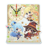 この素晴らしい世界に祝福を!3 ぷちちょこミニアクリル置時計(亞加力立牌時鐘)※不設寄送《24年10月預定》 4589830077735