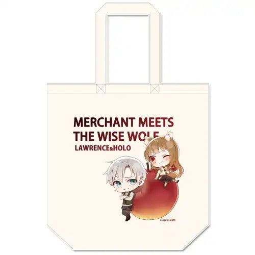 狼と香辛料 MERCHANT MEETS THE WISE WOLF ぷちちょこキャンバストートバッグ リンゴ※不設寄送《24年11月預定》 4589830078008