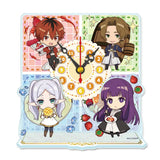 葬送のフリーレン ぷちちょこミニアクリル置時計 新パーティ もぐもぐVer.(亞加力立牌時鐘)※不設寄送《24年10月預定》 4589830078664