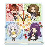 葬送のフリーレン ぷちちょこミニアクリル置時計 新パーティ もぐもぐVer.(亞加力立牌時鐘)※不設寄送《24年10月預定》 4589830078664