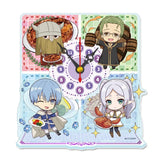 葬送のフリーレン ぷちちょこミニアクリル置時計 勇者パーティ もぐもぐVer.(亞加力立牌時鐘)※不設寄送《24年10月預定》 4589830078671