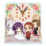葬送のフリーレン ぷちちょこミニアクリル置時計 新パーティ 社交界Ver.(亞加力立牌時鐘)※不設寄送《24年10月預定》 4589830078688