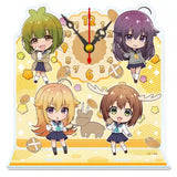 しかのこのこのここしたんたん ぷちちょこミニアクリル置時計(亞加力立牌時鐘)※不設寄送《25年1月預定》 4589830080230