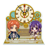 地縛少年花子くん2 ぷちちょこミニアクリル置時計 蒼井茜(時計守)&赤根葵(亞加力立牌時鐘)※不設寄送《25年7月預定》 4589830082425