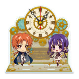地縛少年花子くん2 ぷちちょこミニアクリル置時計 蒼井茜(時計守)&赤根葵(亞加力立牌時鐘)※不設寄送《25年7月預定》 4589830082425
