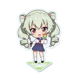ガールズ&パンツァー 最終章 ぷちちょこアクリルスタンド アンチョビ ギャル制服Ver.(亞加力立牌)※不設寄送《25年6月預定》 4589830084597