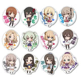ガールズ&パンツァー 最終章 ぷちちょこステッカーセット ギャル制服Ver.(貼紙)(全套12個入)※不設寄送《25年6月預定》 4589830084795