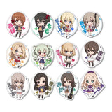 ガールズ&パンツァー 最終章 ぷちちょこステッカーセット ギャル制服Ver.(貼紙)(全套12個入)※不設寄送《25年6月預定》 4589830084795