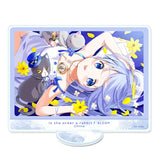 ご注文はうさぎですか? BLOOM アクリルビジュアルボード チノ(亞加力立牌)※不設寄送《26年5月預定》 日版 全數$128 / ※不設寄送 / 26年3月9日
