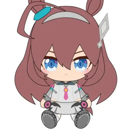 ウマ娘 プリティーダービー Chibiぬいぐるみ ミホノブルボン(毛公仔)※不設寄送《24年2月預定》 4589945629461