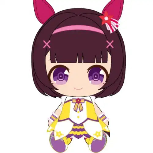 ウマ娘 プリティーダービー Chibiぬいぐるみ ニシノフラワー(毛公仔)※不設寄送《24年2月預定》 4589945629485