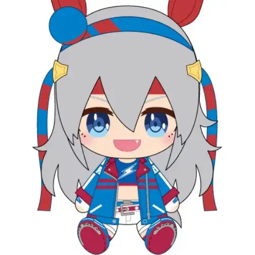 ウマ娘 プリティーダービー Chibiぬいぐるみ タマモクロス(毛公仔)※不設寄送《24年2月預定》 4589945629492