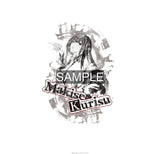 STEINS;GATE 牧瀬紅莉栖 水墨画風 白地 モノクロTシャツ※請選擇尺碼 ※不設寄送《25年8月預定》 4595056921059